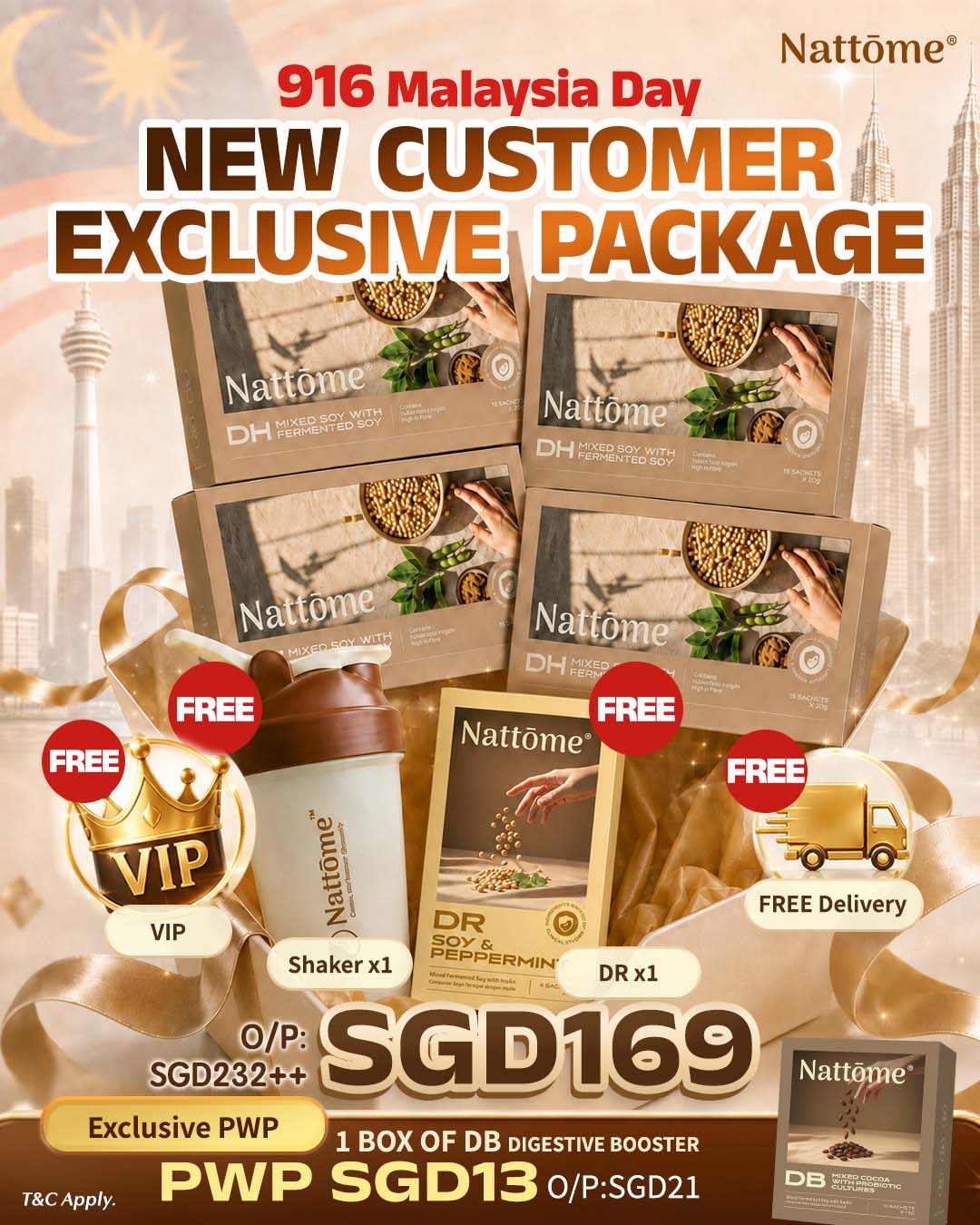 916 Malaysia Day Special Promo - Buy 4 Free 3 — Digestive Health (DH) Bundle